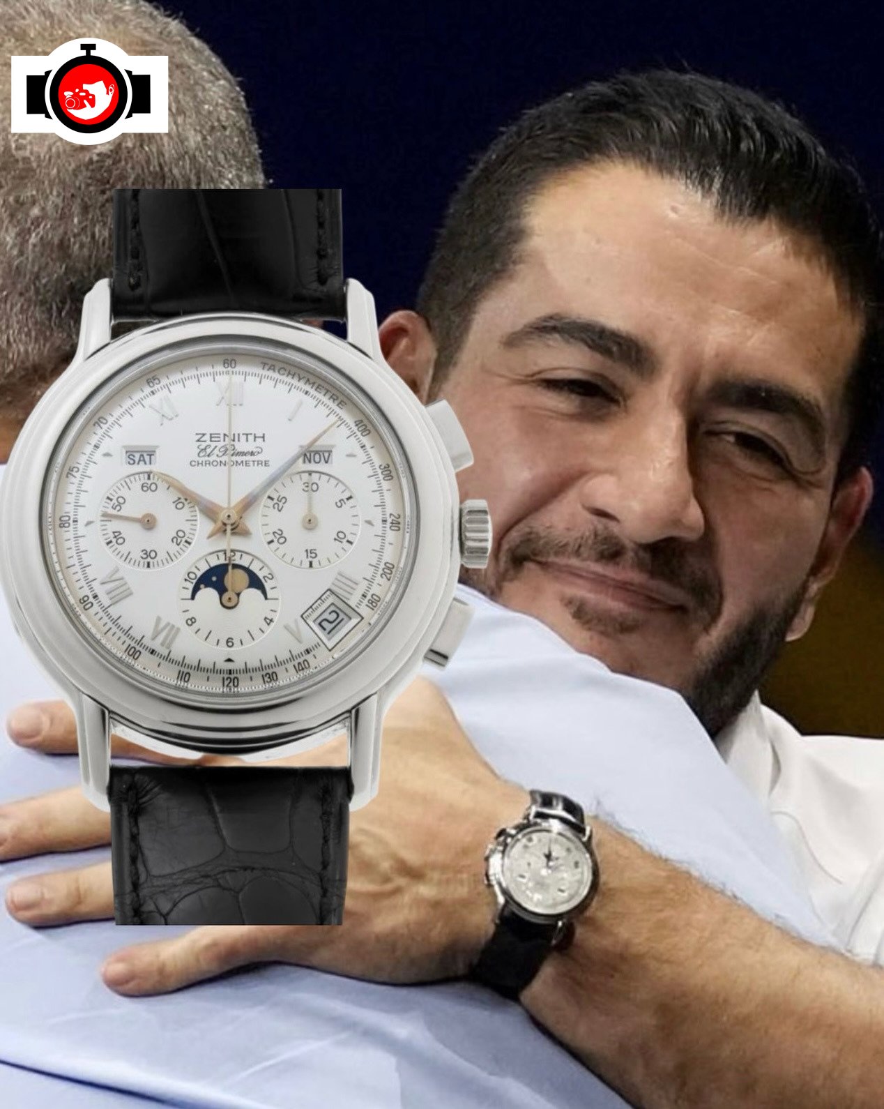 politician Abdul El-Sayed spotted wearing a Zenith 02.0470.4064