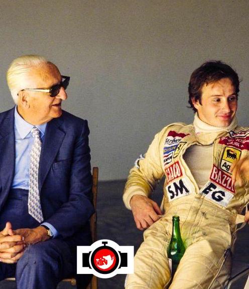 pilot Gilles Villeneuve spotted wearing a Tag Heuer 