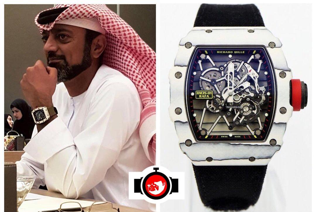 Ammar bin Humaid Al Nuaimi's rare and exclusive Richard Mille RM35-01 ‘Rafael Nadal-Last Carbon Edition’ 