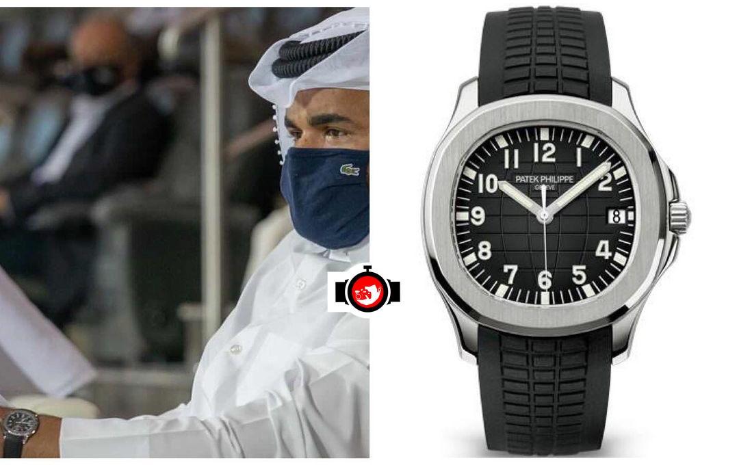 Joaan Bin Hamad Al Thani's Stainless Steel Patek Philippe Aquanaut: A Timepiece of Exquisite Design and Quality