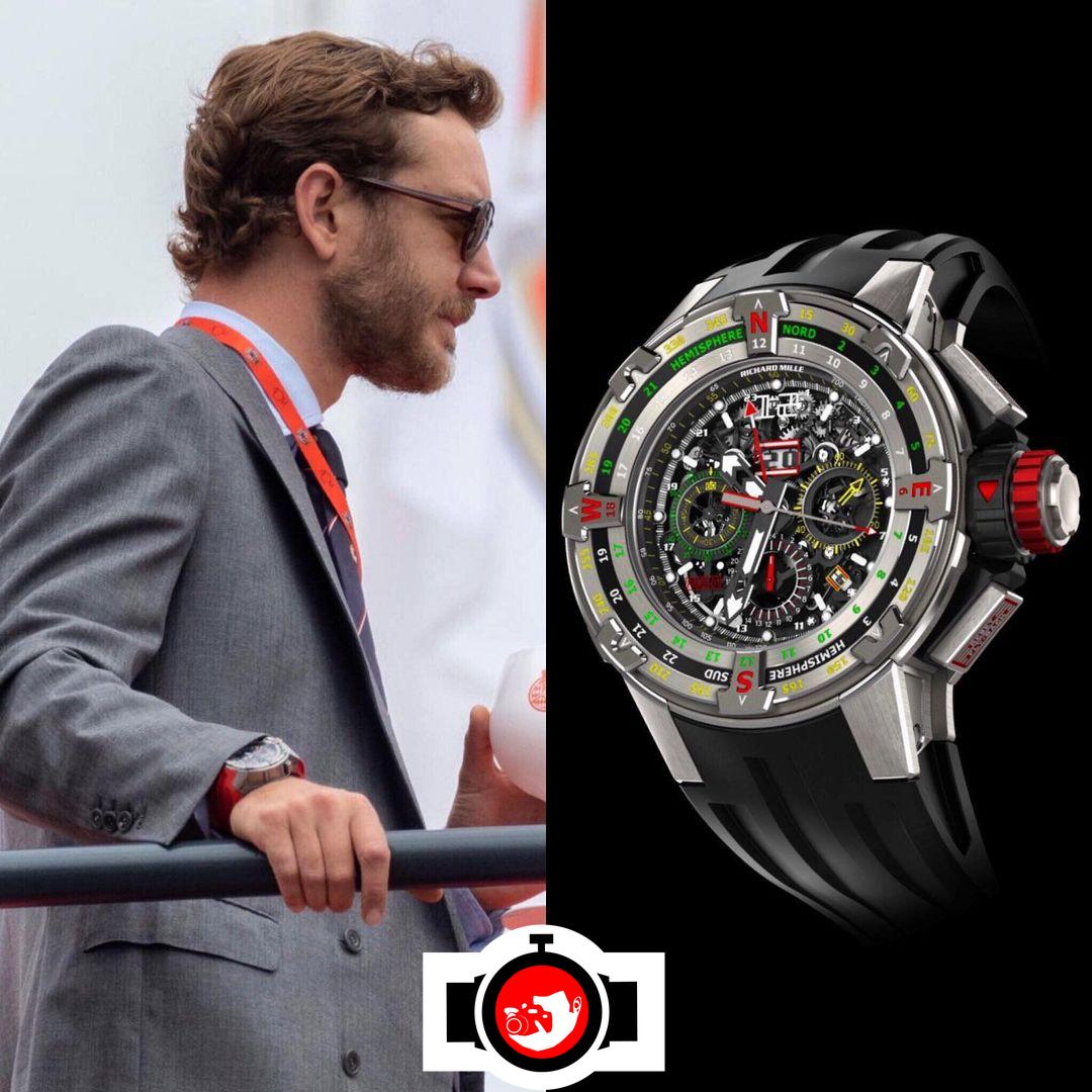 royal Pierre Casiraghi spotted wearing a Richard Mille RM 60-01