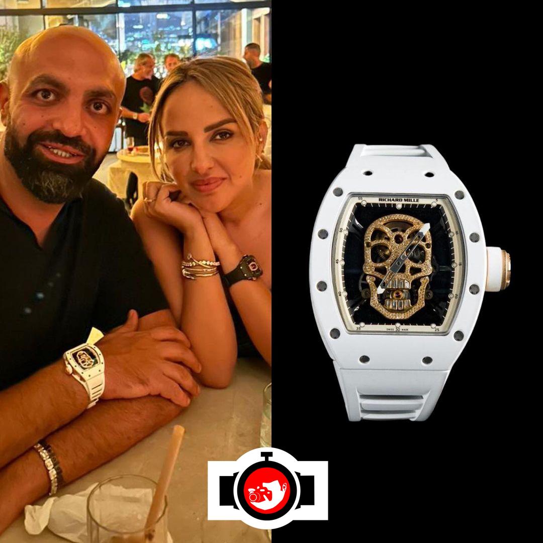 business man Mohammad Aleter spotted wearing a Richard Mille RM 52-01