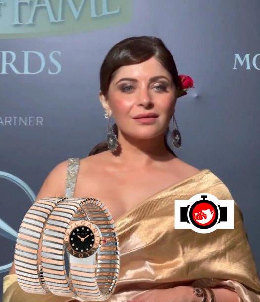 singer Kanika Kapoor spotted wearing a Bulgari 102496