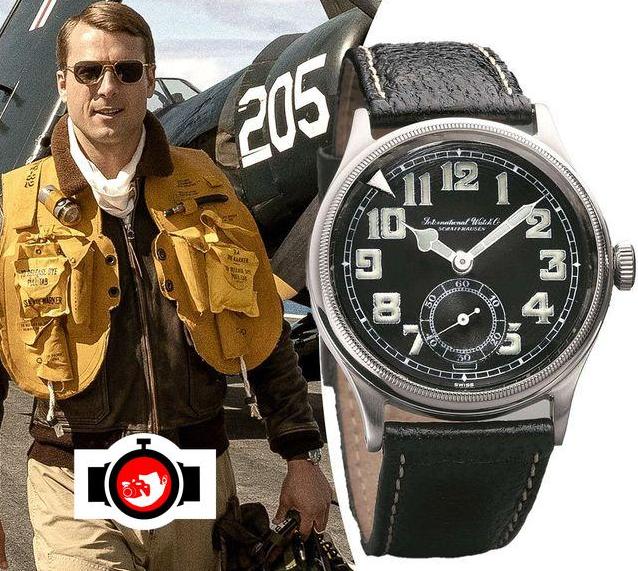 actor Glen Powell spotted wearing a IWC 