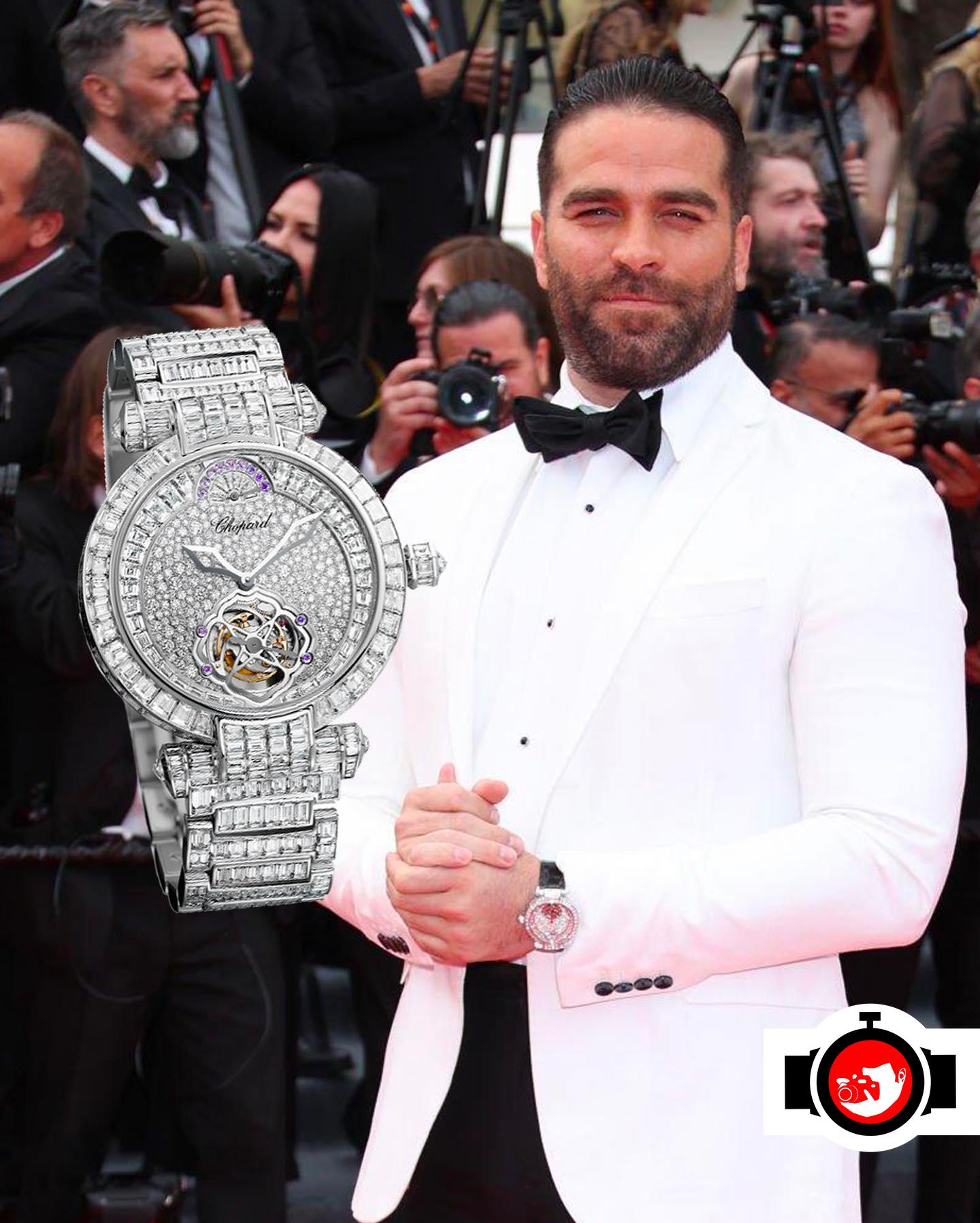 actor Alejandro Nones spotted wearing a Chopard 