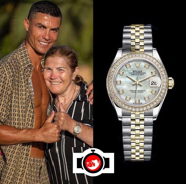 business man Dolores Aveiro spotted wearing a Rolex 