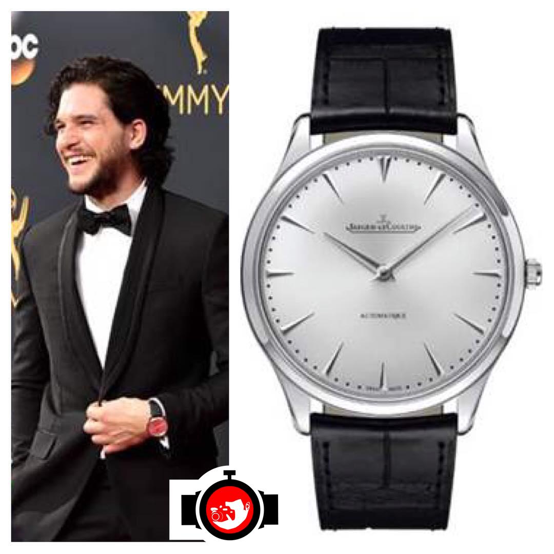 actor Kit Harington spotted wearing a Jaeger LeCoultre 