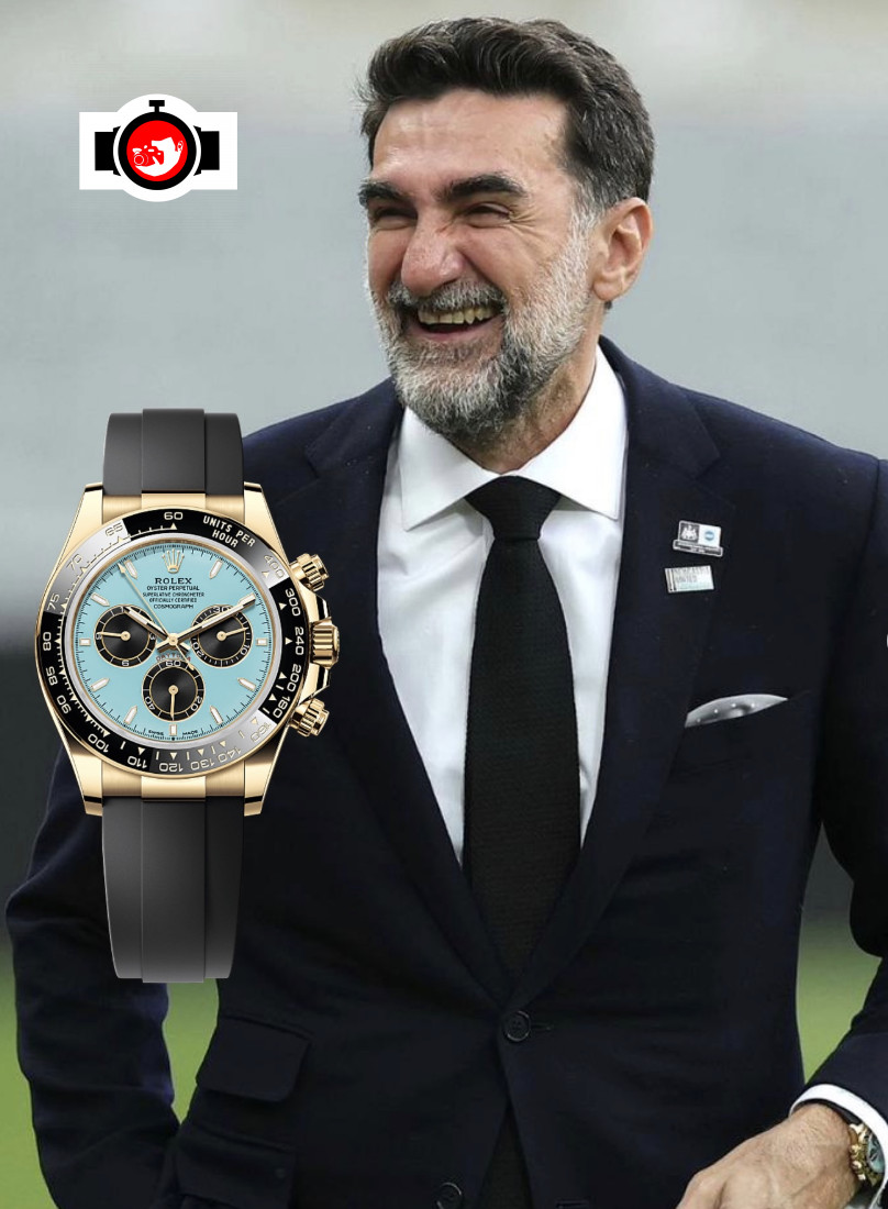 politician Yasir bin Othman Al-Rumayyan spotted wearing a Rolex 116508