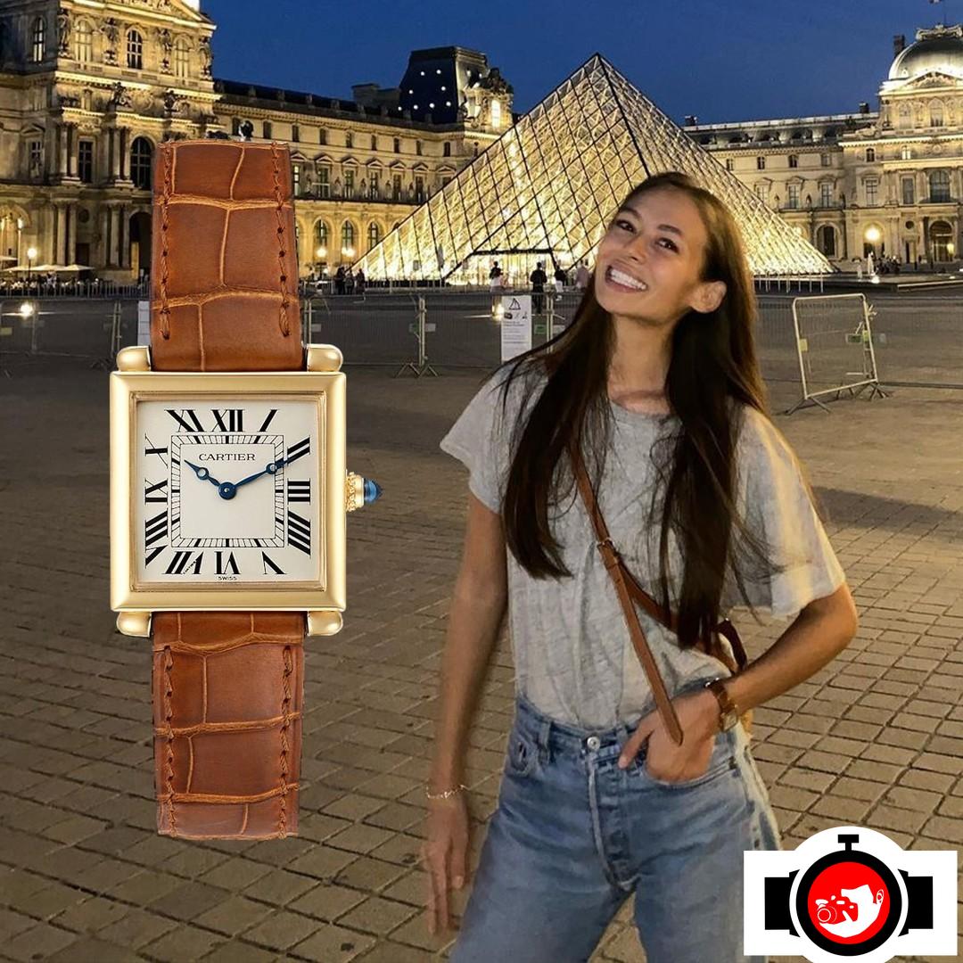 business man Emily Oberg spotted wearing a Cartier 