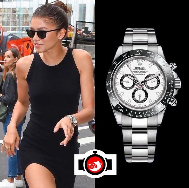 A Closer Look at Zendaya's Luxury Watch Collection: The Rolex Cosmograph Daytona 