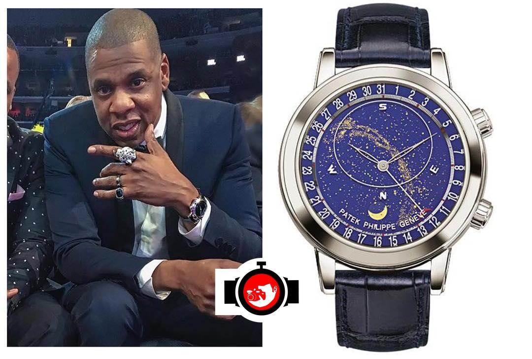 Exploring Jay-Z's Celestial Patek Philippe Watch: A Sparkling Addition to His Watch Collection