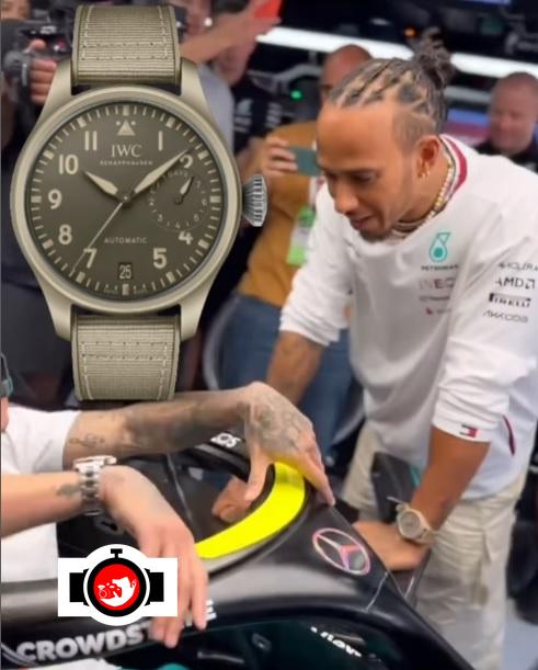 The Lewis Hamilton Watch Collection: The IWC Big Pilot’s Watch Top Gun Edition 