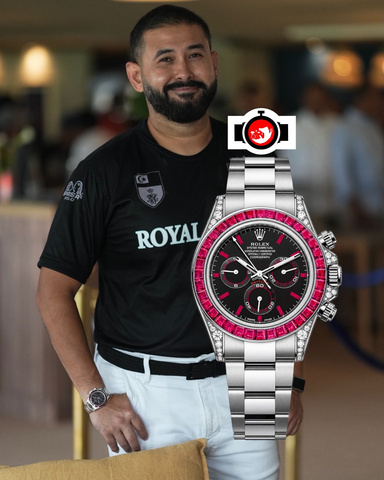 royal Crown Prince and Regent of Johor spotted wearing a Rolex 126599TRU