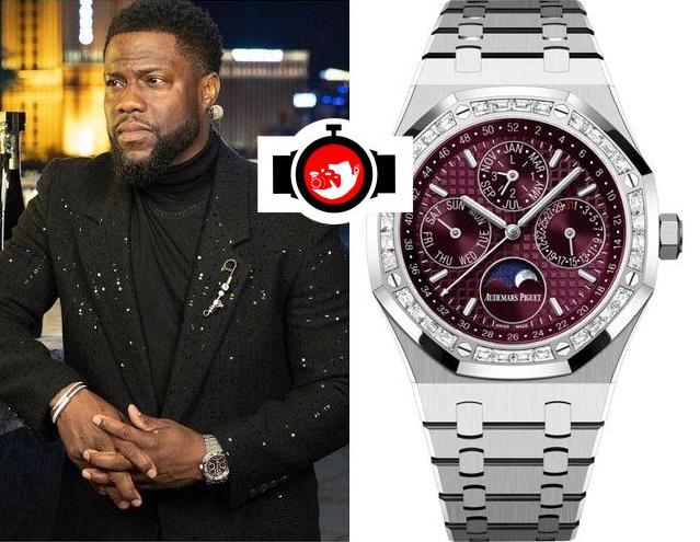 comedian Kevin Hart spotted wearing a Audemars Piguet 26598BC