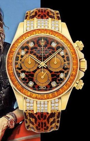 Rolex 116598SACO celebrities