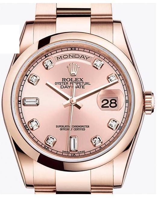 Rolex 118205 celebrities