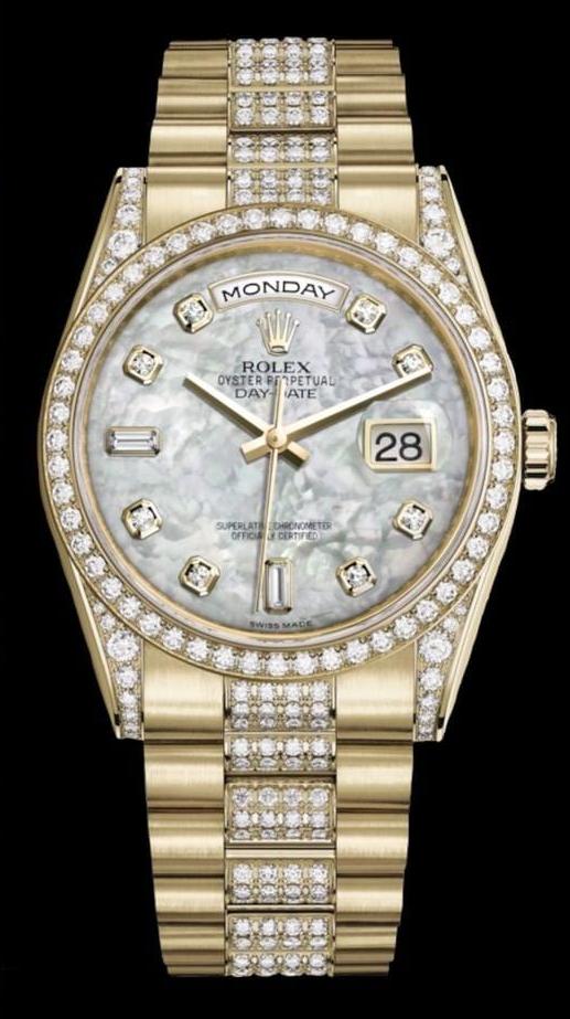 Rolex 118388 celebrities