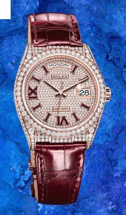 Rolex 128155RBR celebrities