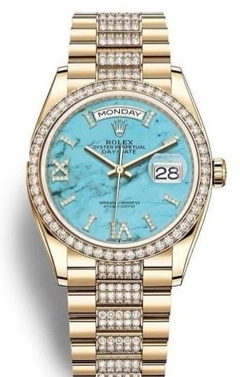 Rolex 128348RBR celebrities