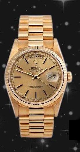 Rolex 18238 celebrities