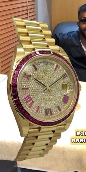 Rolex 228398DRRP celebrities