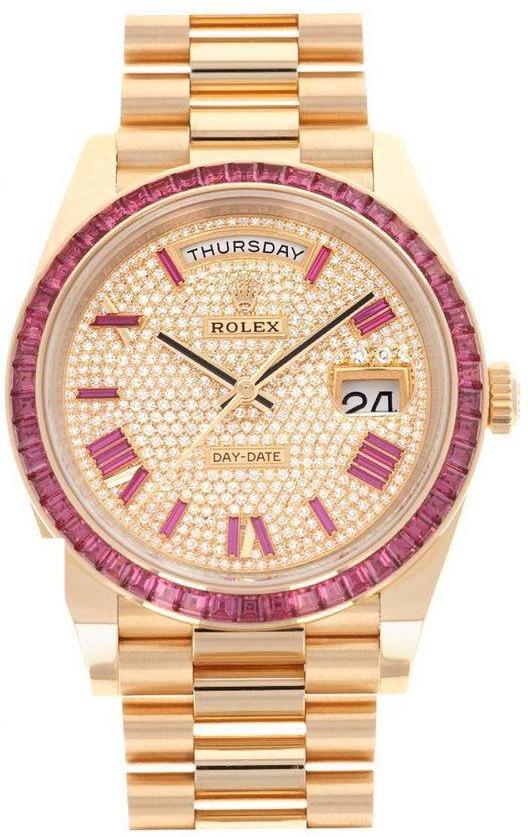 Rolex 228398TRU celebrities