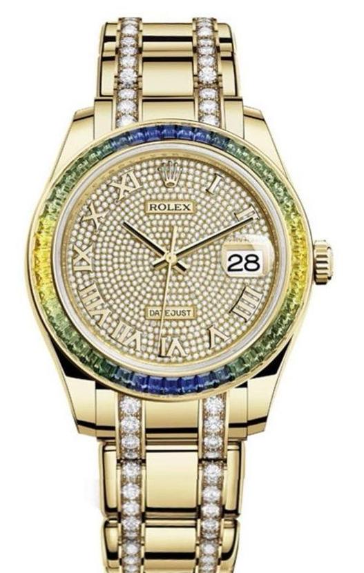 Rolex 86348SABLV celebrities