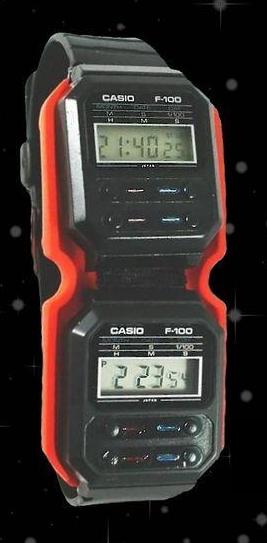Casio F-100 celebrities