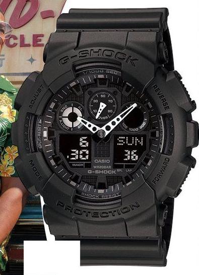Casio GA100-1A1 celebrities